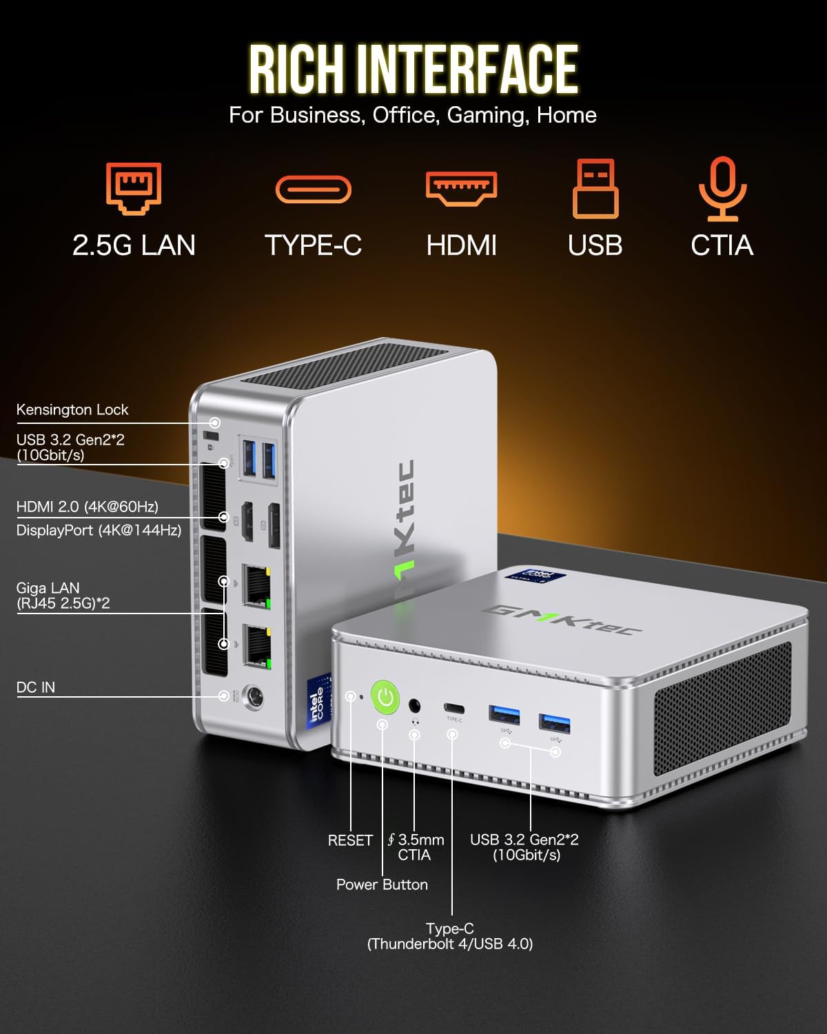 GMKtec K9 Mini PC User Manual: Intel Core Ultra 5 125H Desktop